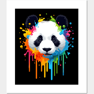 Giant Panda Colors Posters and Art